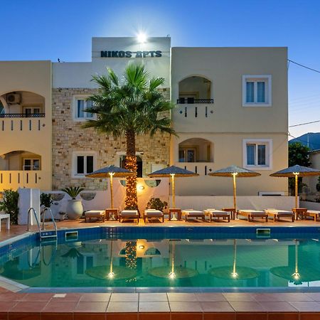 Nikos Apartments Сталида Экстерьер фото
