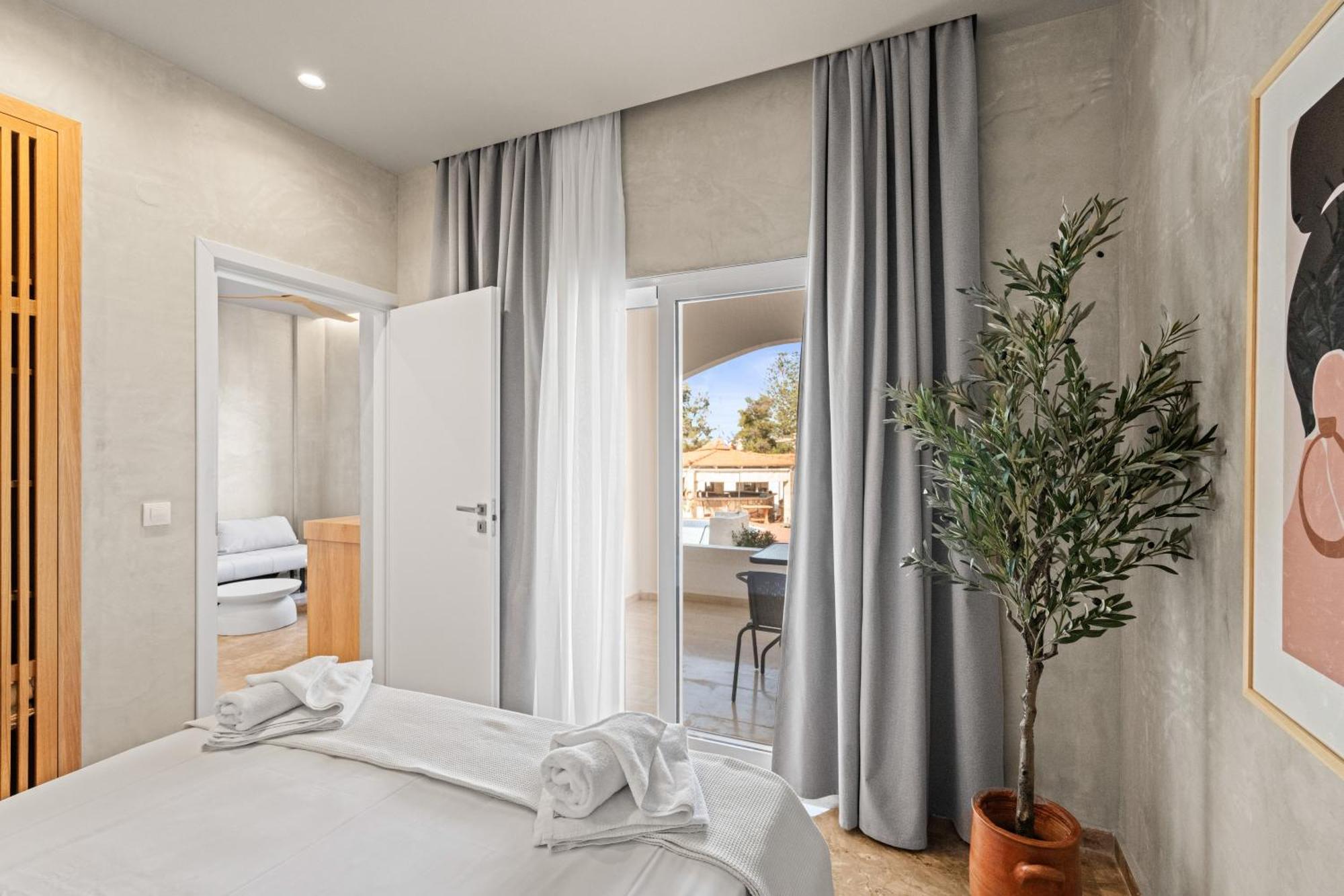 Nikos Apartments Сталида Экстерьер фото