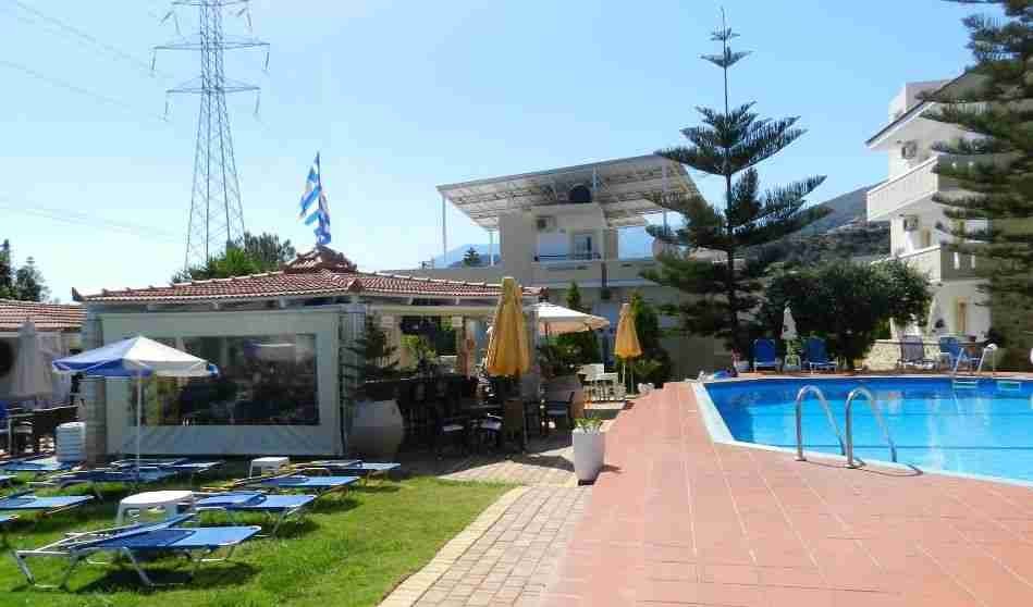 Nikos Apartments Сталида Экстерьер фото