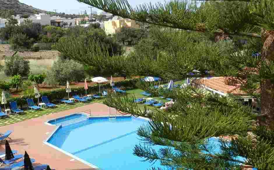 Nikos Apartments Сталида Экстерьер фото